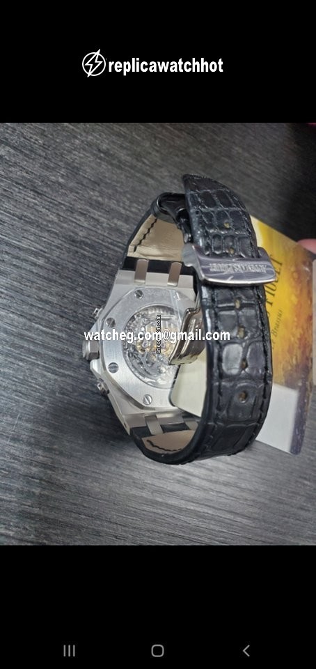 Audemars Piguet Royal Oak Tourbillon Mens watch Unisex Manual winding Steel 25977st.oo.d002cr.01 4