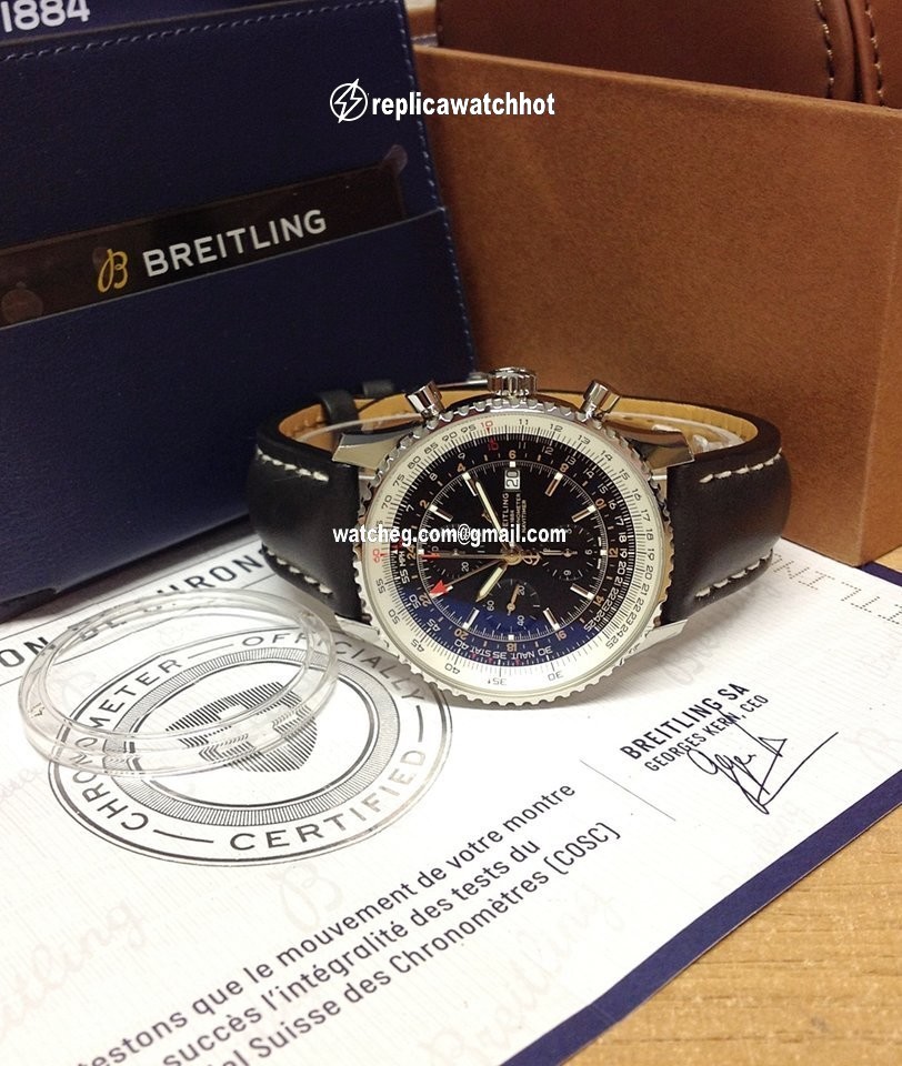 Breitling Navitimer GMT Mens watch Unisex Automatic Steel A24322121B1X1 4