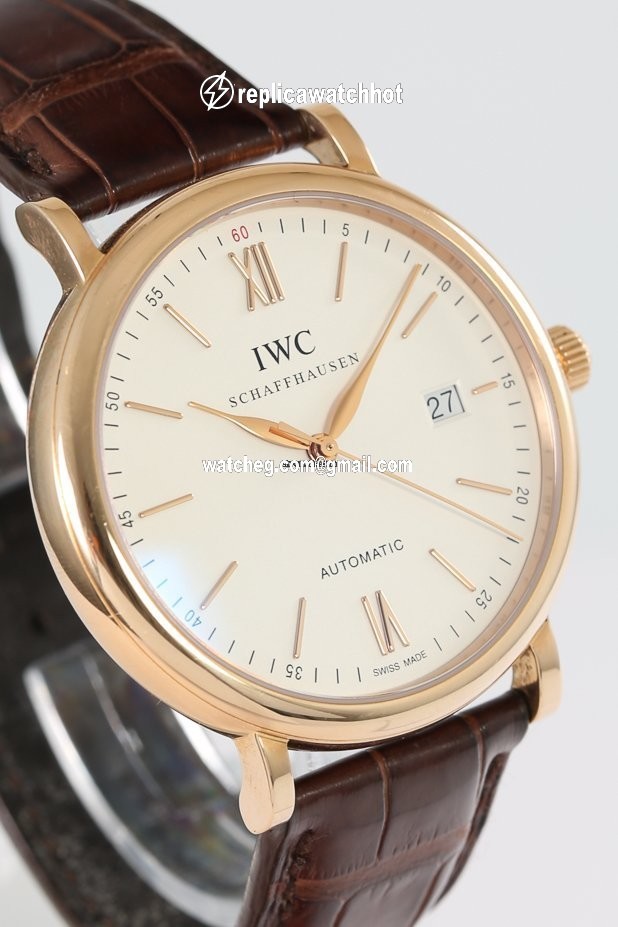 IWC Portofino Automatic Mens watch Unisex Automatic Rose gold IW356504 4