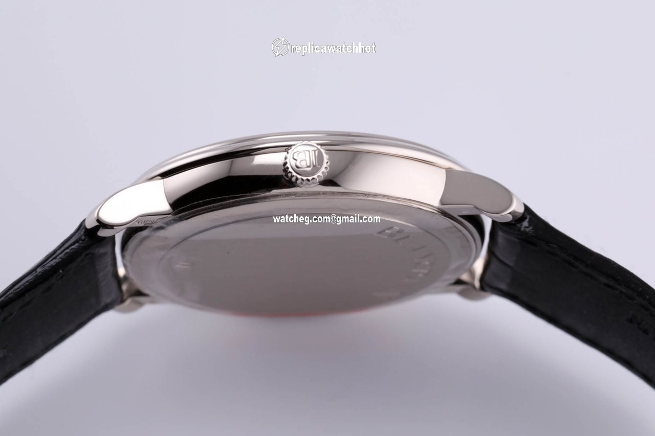 Blancpain Villeret Mens watch Unisex Manual winding White gold 6616-1527-55B 4
