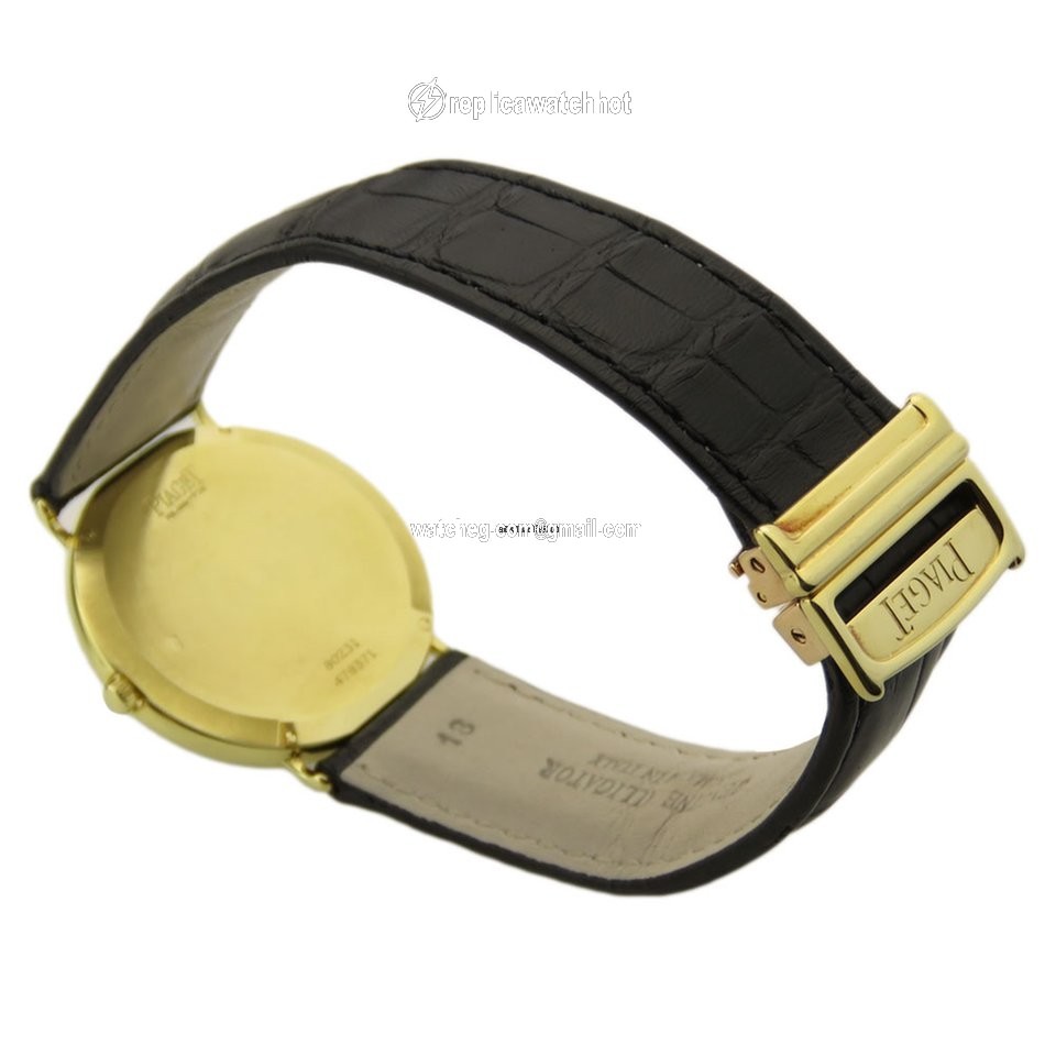 Piaget Mens watch Unisex Quartz Yellow gold 80231 4