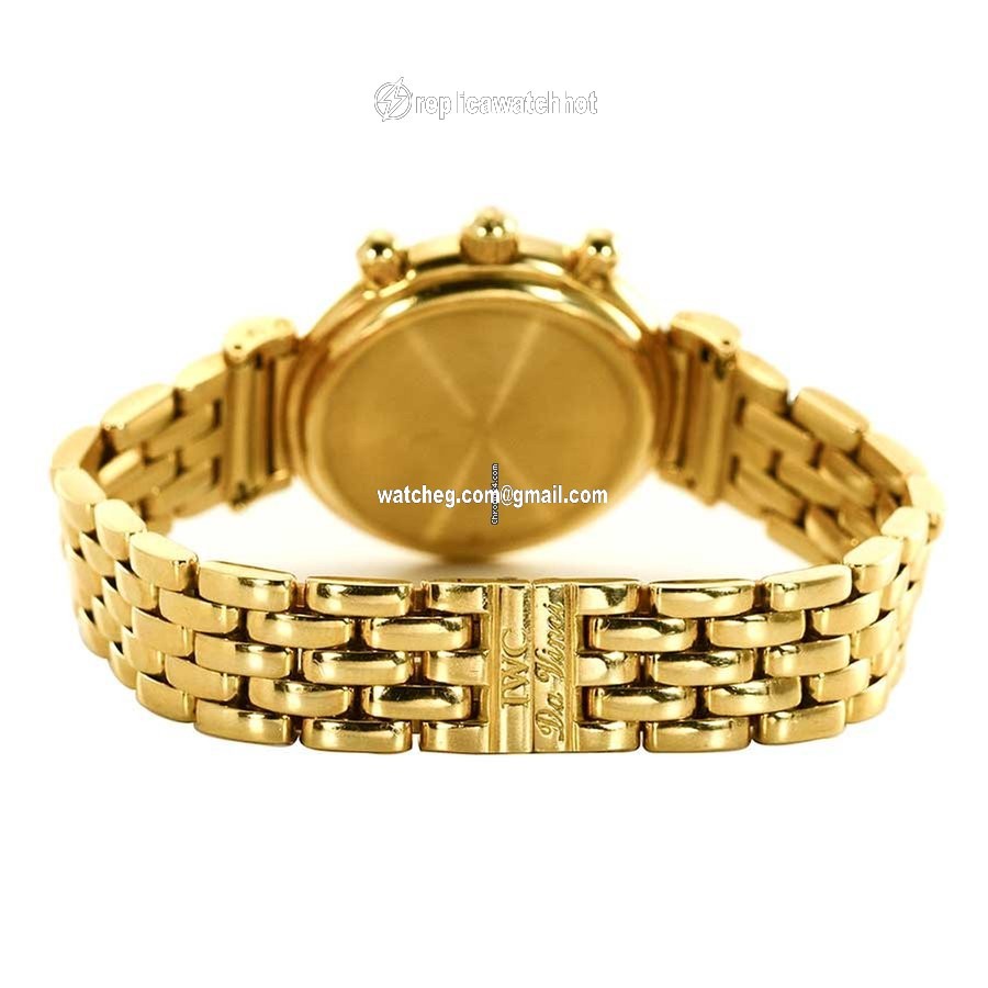 IWC Da Vinci Chronograph Quartz Yellow gold IW9536 4