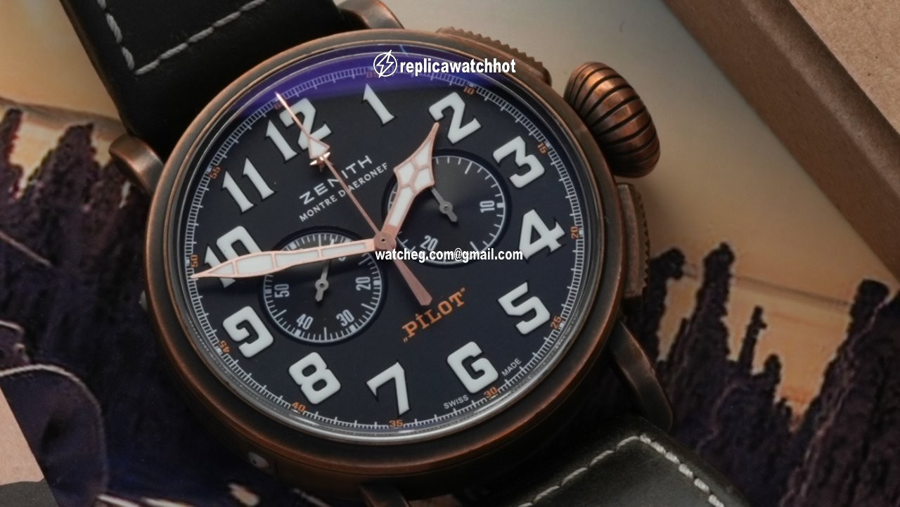 Zenith Pilot Type 20 Extra Special Mens watch Unisex Automatic Bronze 29.2430.4069 21.C800 4