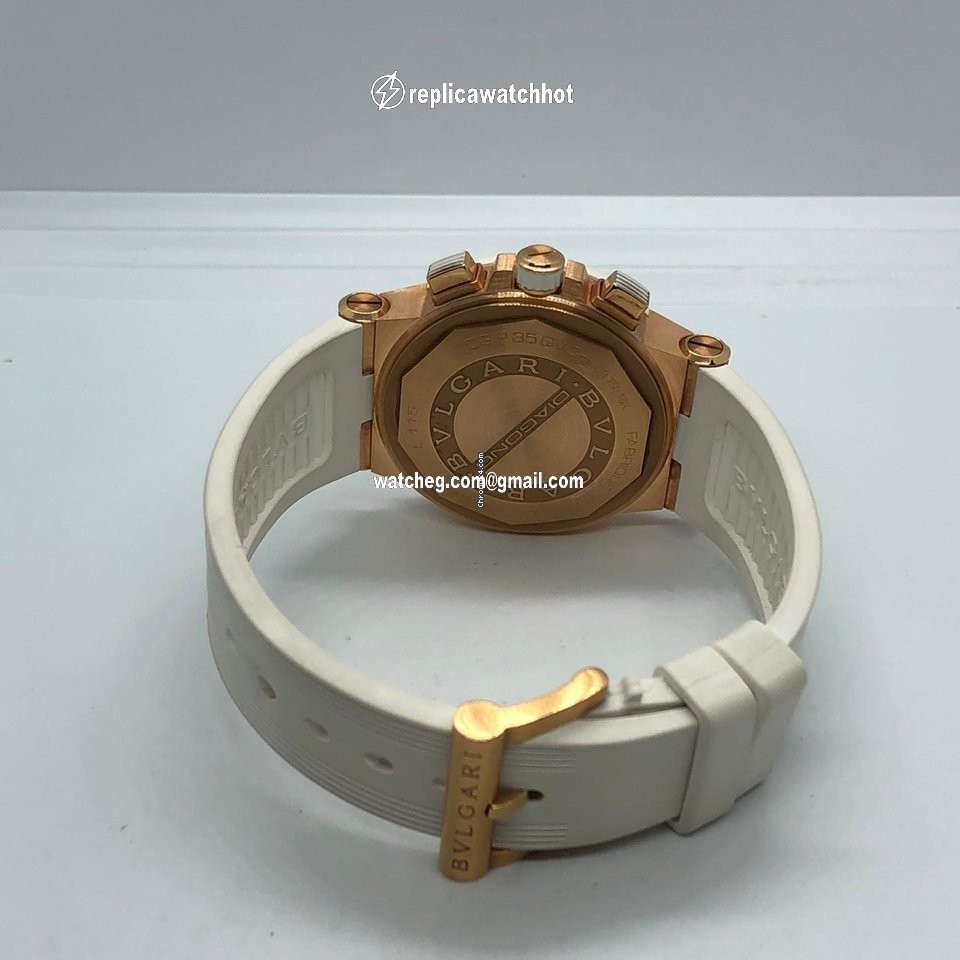 Bulgari Diagono Womens watch Automatic Rose gold DGP35WGDWVDCH.8 4