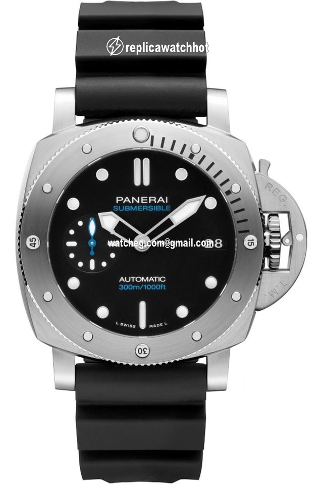 Panerai Luminor Submersible Mens watch Unisex Automatic Steel PAM 00973 4