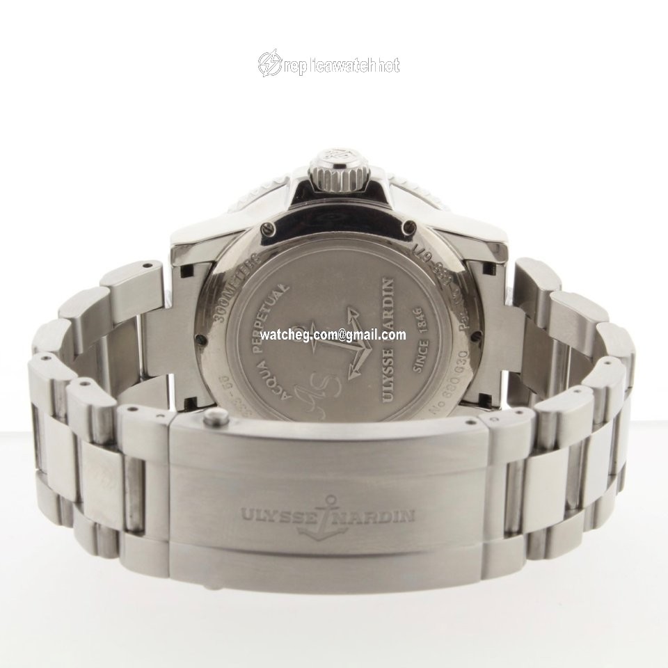 Ulysse Nardin Mens watch Unisex Automatic Steel 333-55-3 92 4