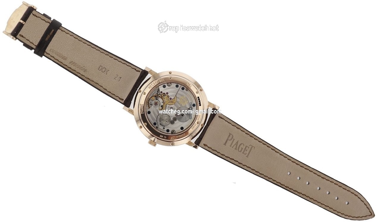 Piaget Mens watch Unisex Manual winding Rose gold P10522 4