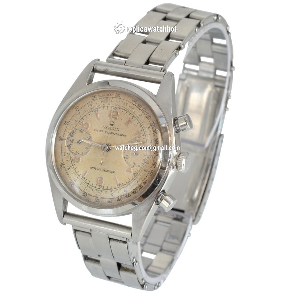 Rolex Chronograph Mens watch Unisex Steel Manual winding 4500 4
