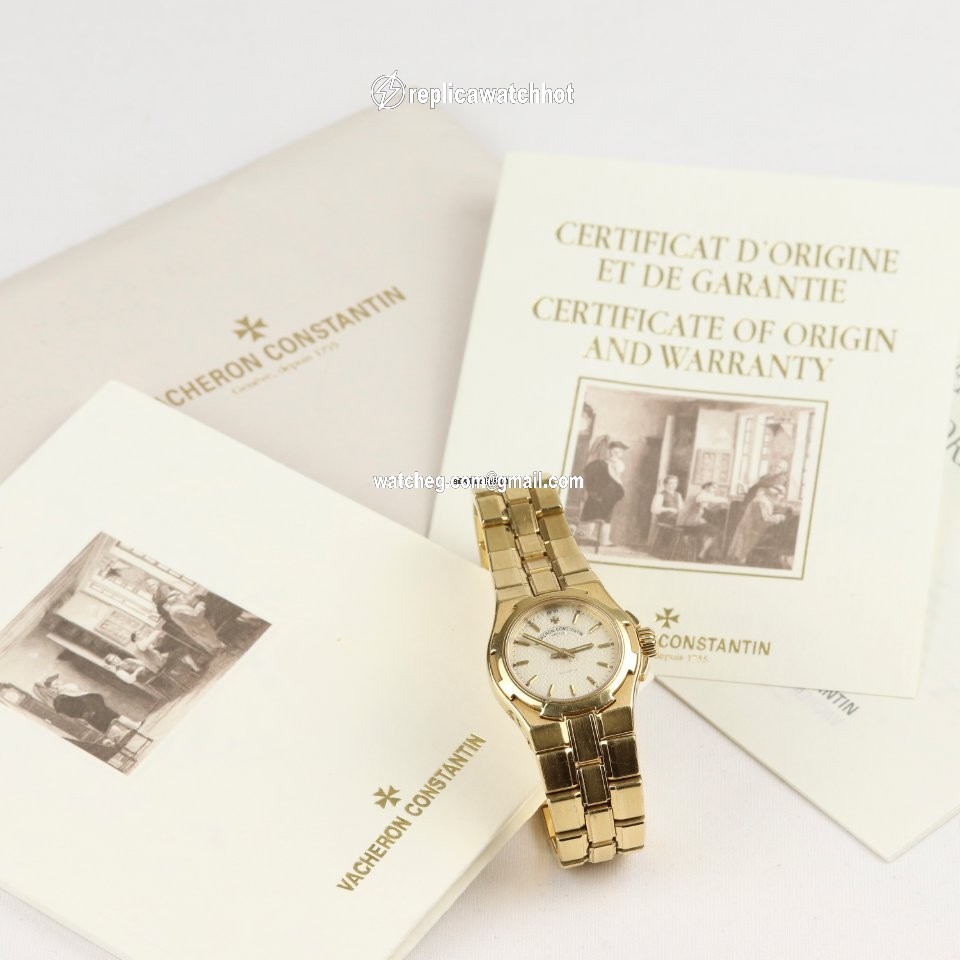 Vacheron Constantin Overseas Womens watch Quartz Yellow gold 16050 423J 4