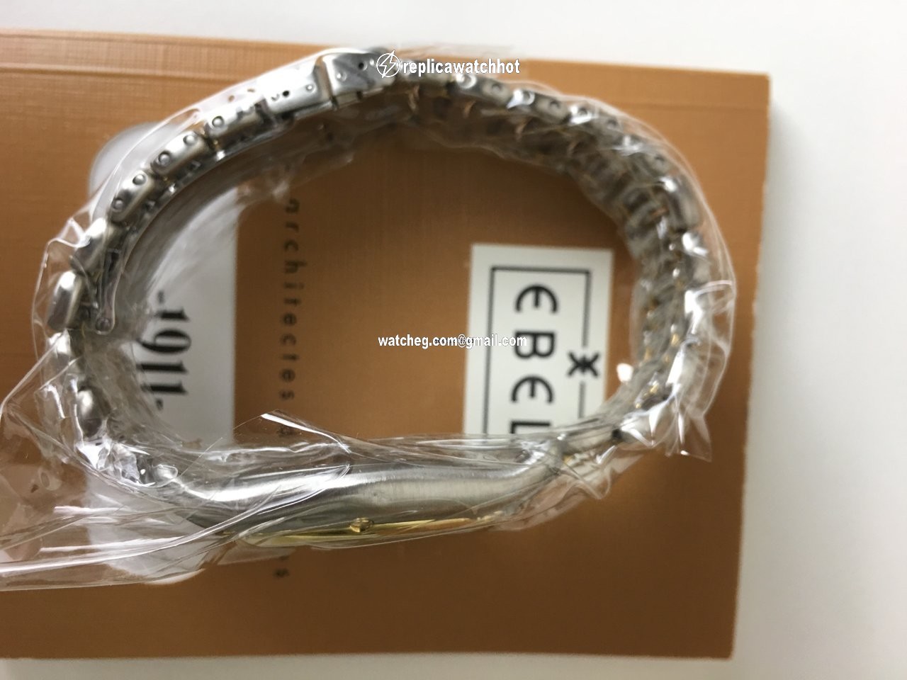 Ebel 1911 Mens watch Unisex Automatic Gold Steel 1080916 4