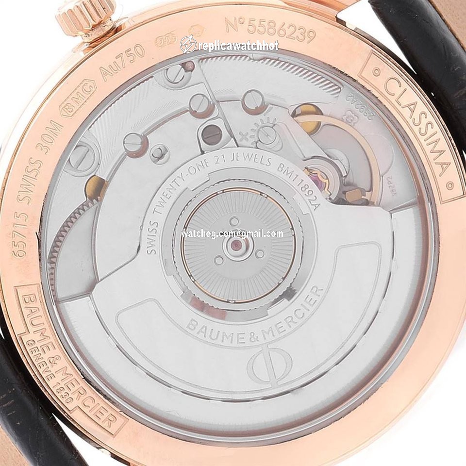 Baume & Mercier Classima Mens watch Unisex Automatic Rose gold 10077 4