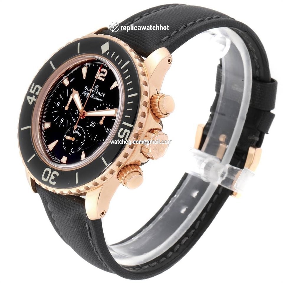 Blancpain Fifty Fathoms Mens watch Unisex Automatic Rose gold 5085F-3630-52 4