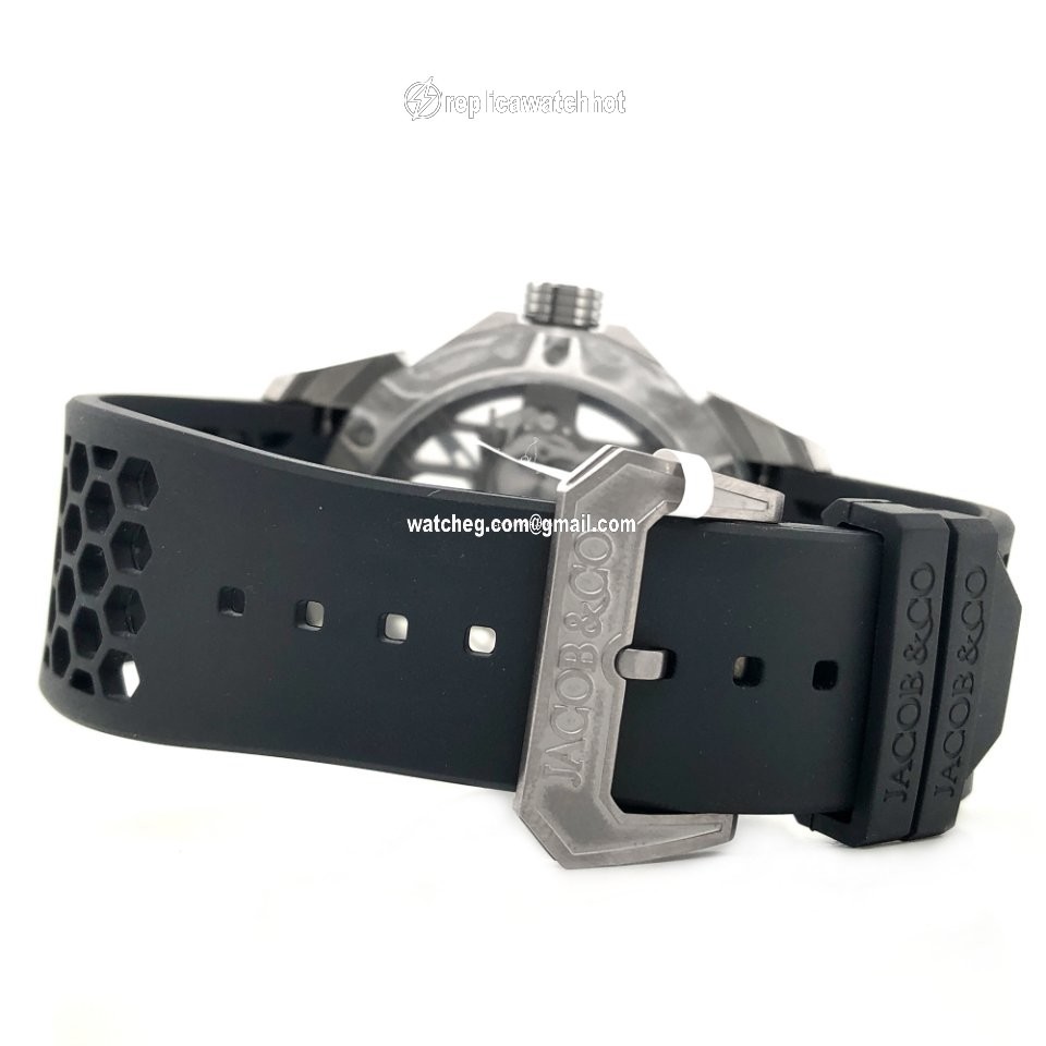 Jacob & Co. Mens watch Unisex Manual winding Titanium EX100.20.NS.BW.A 4