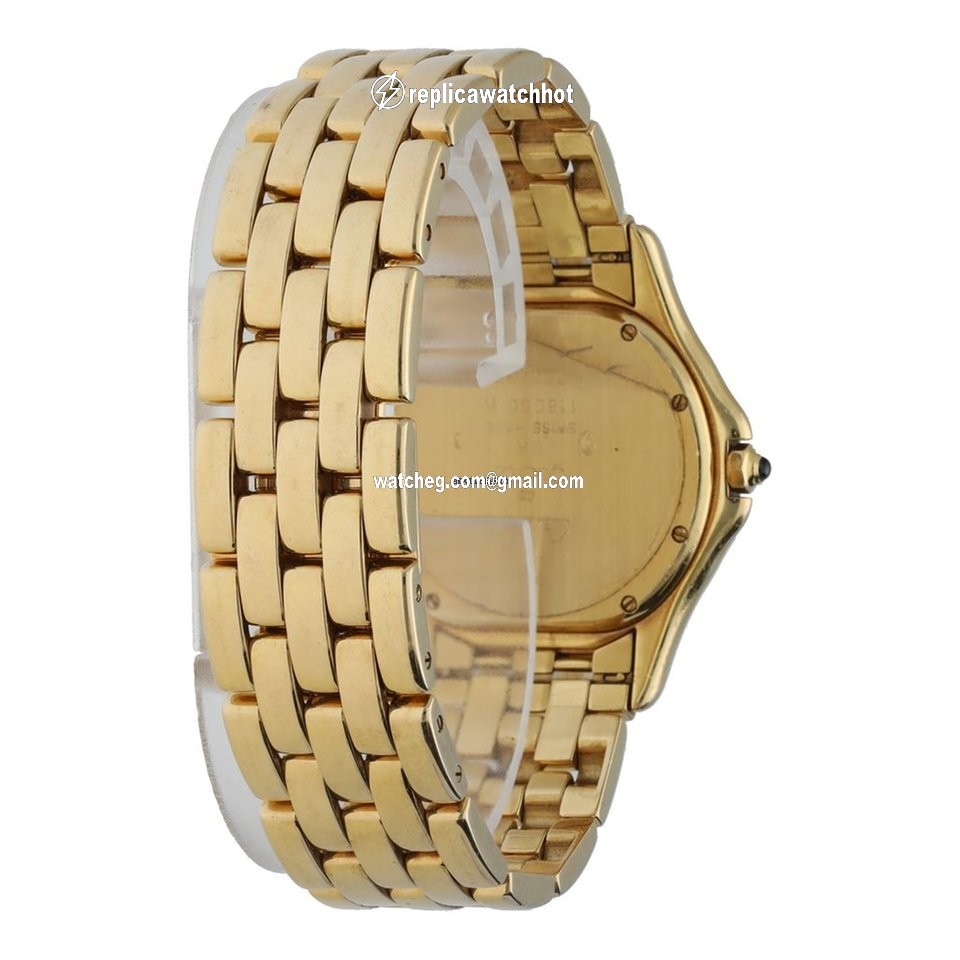 Cartier Cougar Mens watch Unisex Quartz Yellow gold 116000R 4