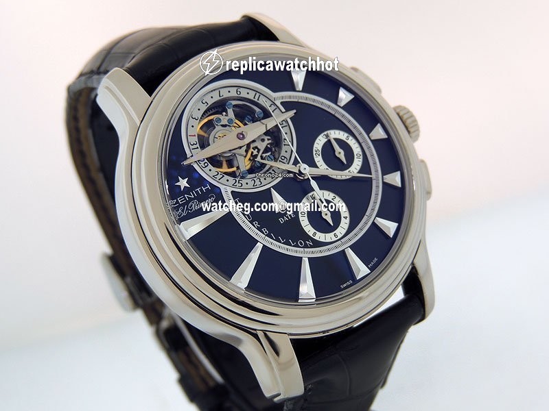 Zenith Academy Mens watch Unisex Automatic White gold 65.1260.4005 4