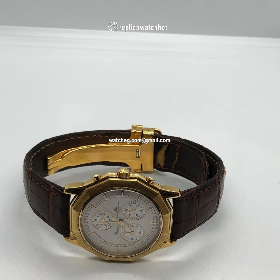 Baume & Mercier Riviera Mens watch Unisex Quartz Yellow gold MV045041 4
