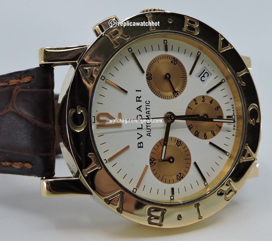 Bulgari Bulgari Mens watch Unisex Automatic Yellow gold BB38GLCH 4