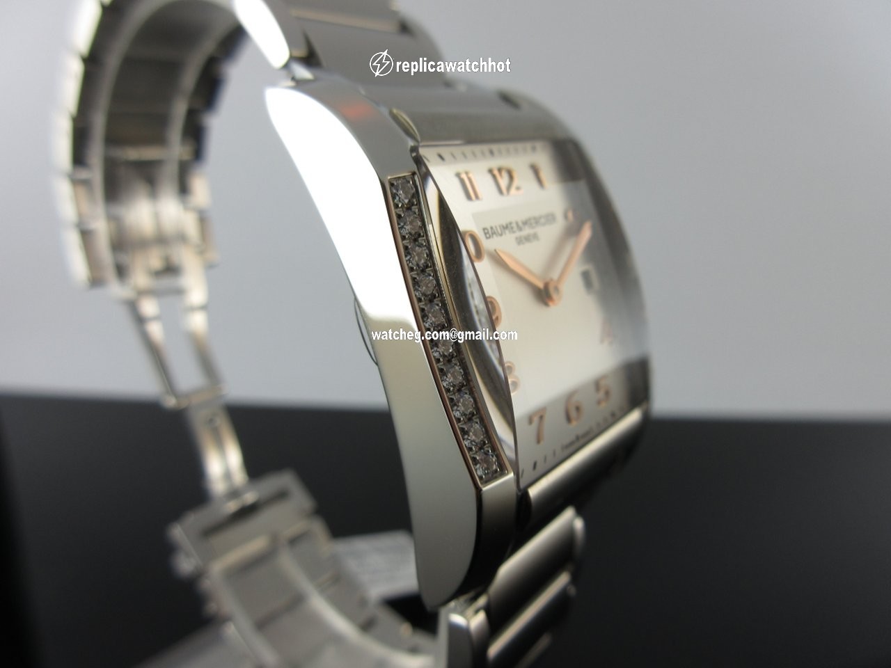 Baume & Mercier Hampton Womens watch Quartz Steel MOA10023 4