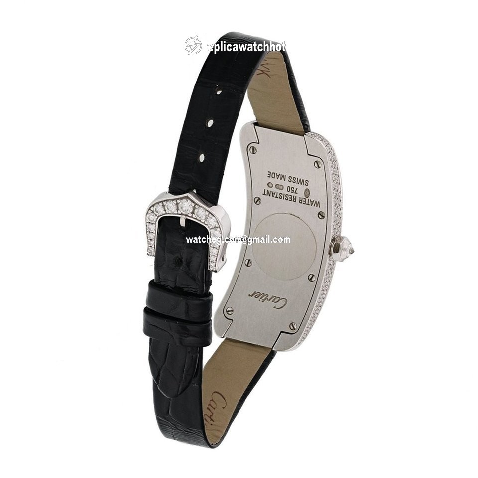 Cartier Tank Americaine Womens watch Quartz White gold 2625 4