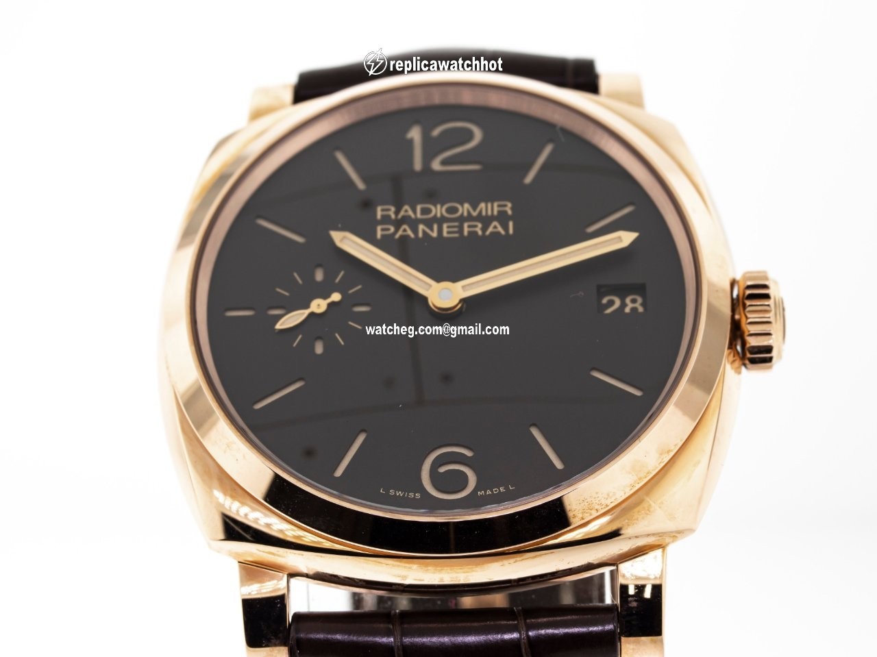 Panerai Radiomir 1940 3 Days Mens watch Unisex Manual winding Rose gold PAM 00515 4