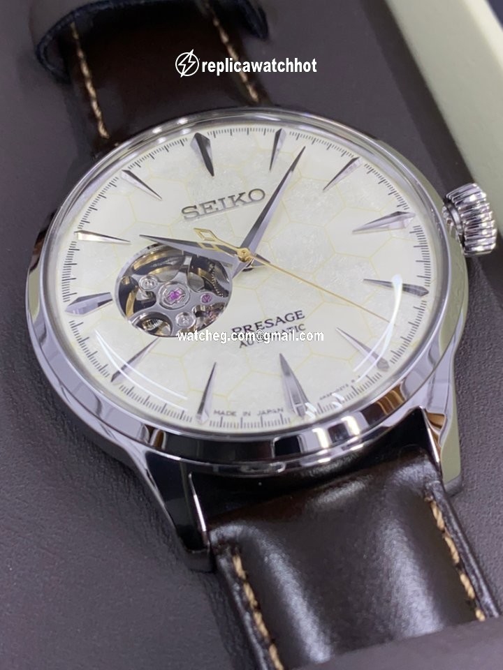 Seiko Presage Mens watch Unisex Automatic Steel SSA409J1 4