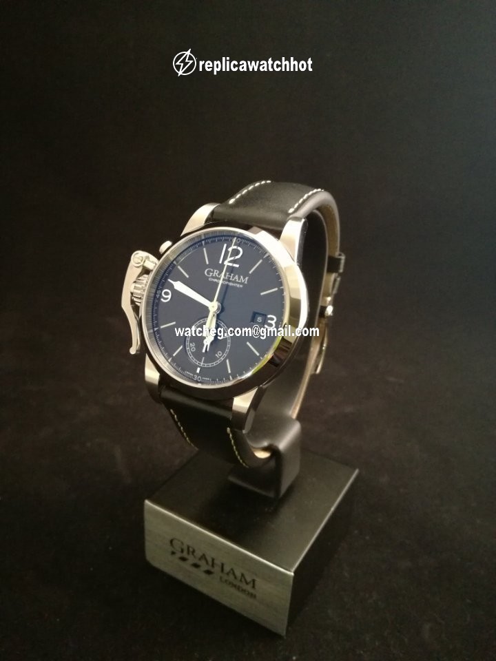 Graham Chronofighter 1695 Mens watch Unisex Automatic Steel 2CXAS 4