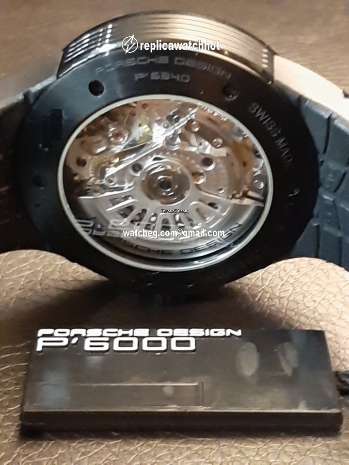 Porsche Design Flat Six Mens watch Unisex Automatic Steel P6340.43.43.169 4