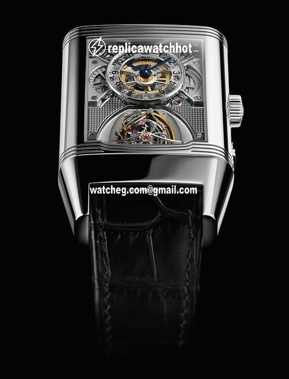 Jaeger-LeCoultre Reverso Gyrotourbillon 2 Mens watch Unisex Manual winding Platinum Q2336420 4