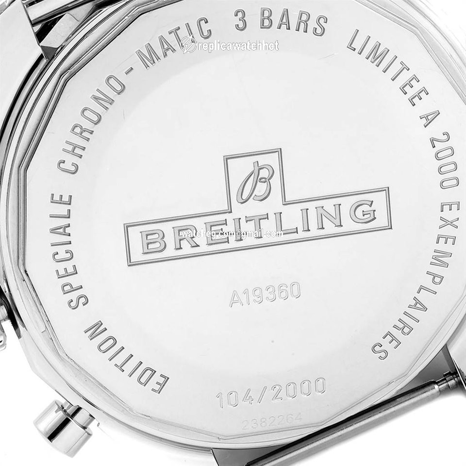 Breitling Chrono-Matic 1461 Mens watch Unisex Automatic Steel A19360 4