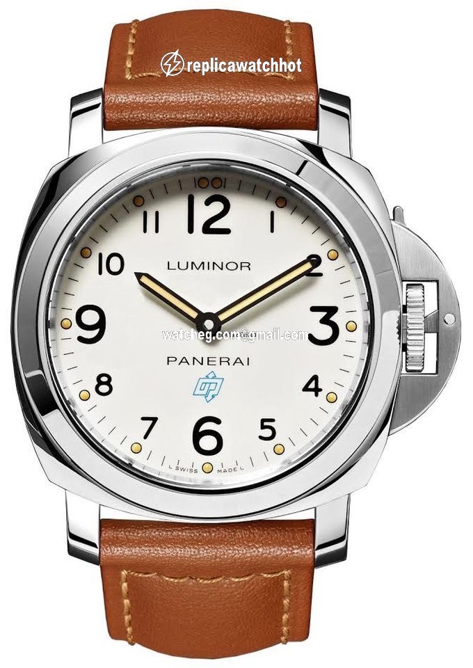 Panerai Luminor Base Logo Mens watch Unisex Manual winding Steel PAM 00775 4