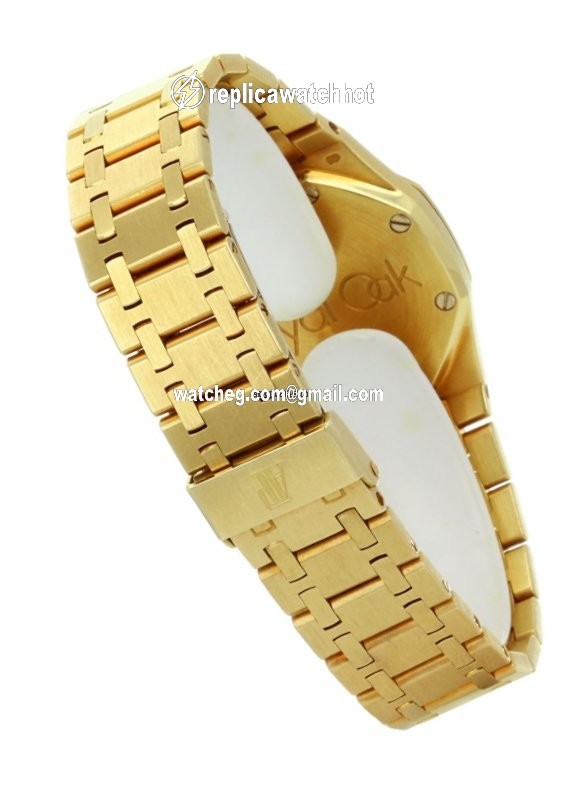 Audemars Piguet Royal Oak Lady Womens watch Quartz Yellow gold 6007BA 4