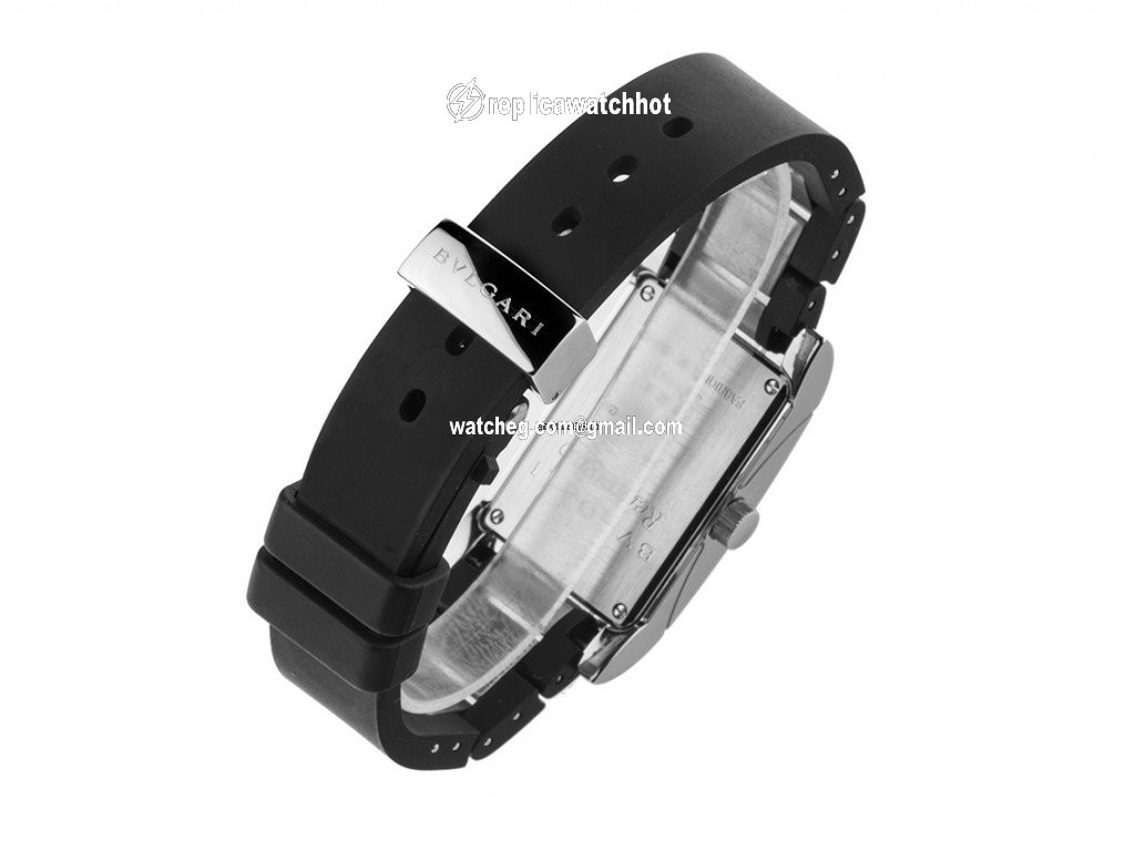 Bulgari Rettangolo Mens watch Unisex Quartz Steel RT39S 4