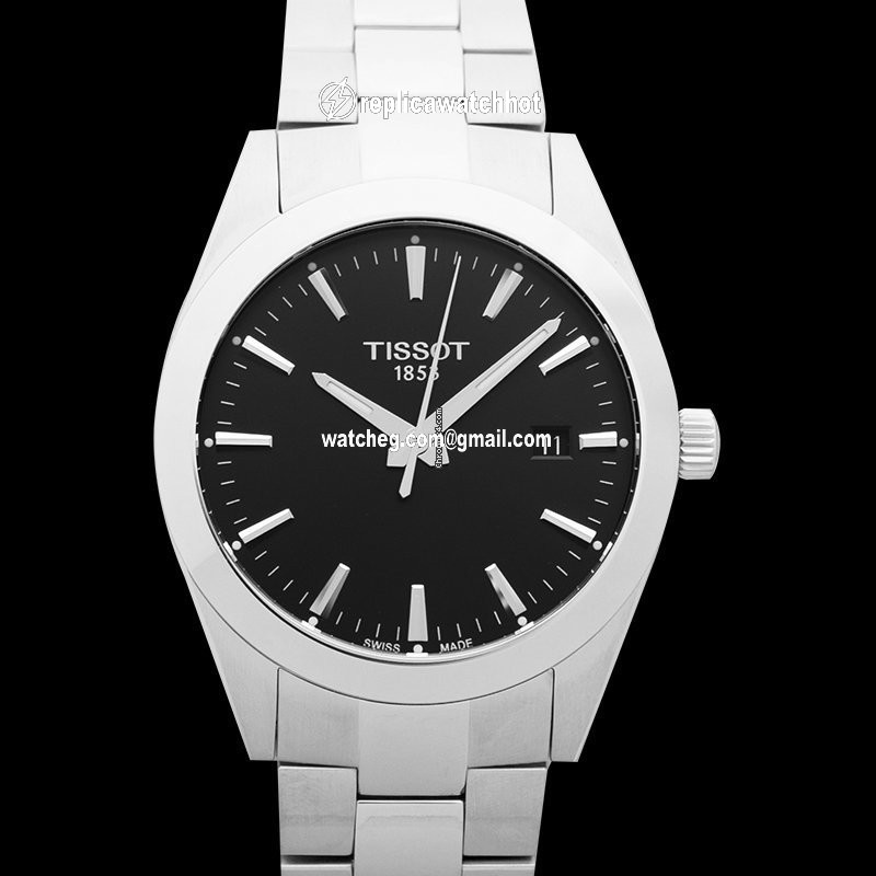 Tissot Mens watch Unisex Quartz Steel T127.410.11.051.00 4