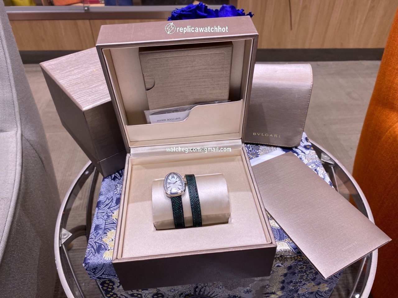 Bulgari Serpenti Womens watch Quartz Steel 102781 SPS27WSDL 4