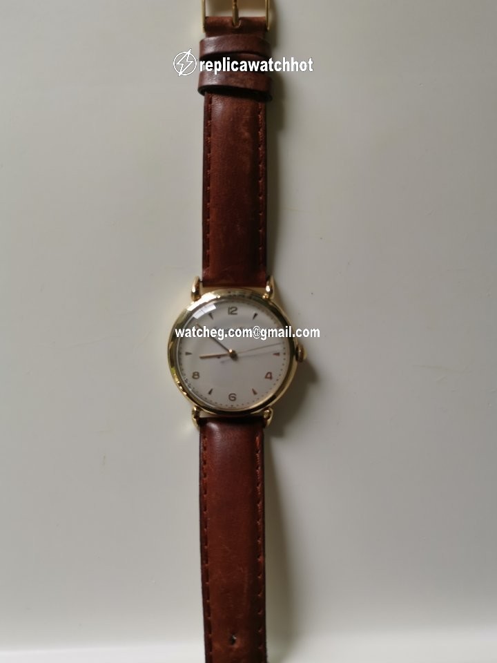 IWC Mens watch Unisex Manual winding Yellow gold International Watch Co. Vintage dress watch 4