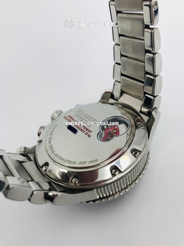 Breguet Type XX - XXI - XXII Mens watch Unisex Automatic Steel 3880ST 4