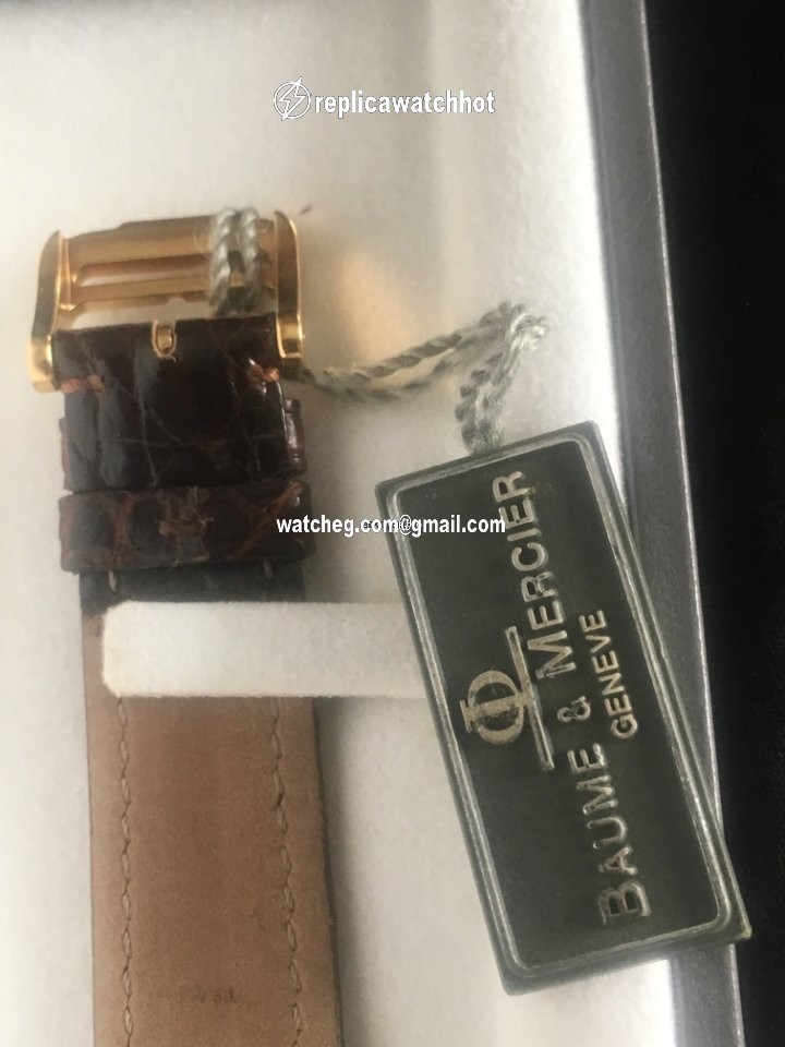 Baume & Mercier Mens watch Unisex Quartz Yellow gold 1824516 4
