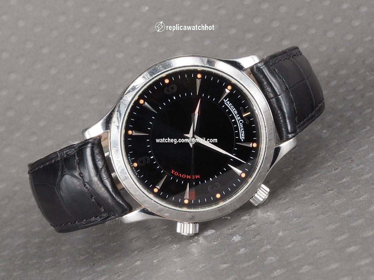 Jaeger-LeCoultre Master Memovox Mens watch Unisex Manual winding Steel 144.8.94.S 4