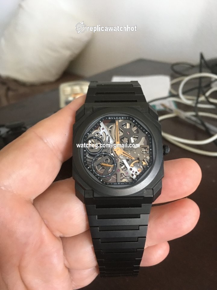Bulgari Octo Mens watch Unisex Manual winding Titanium 103010 4