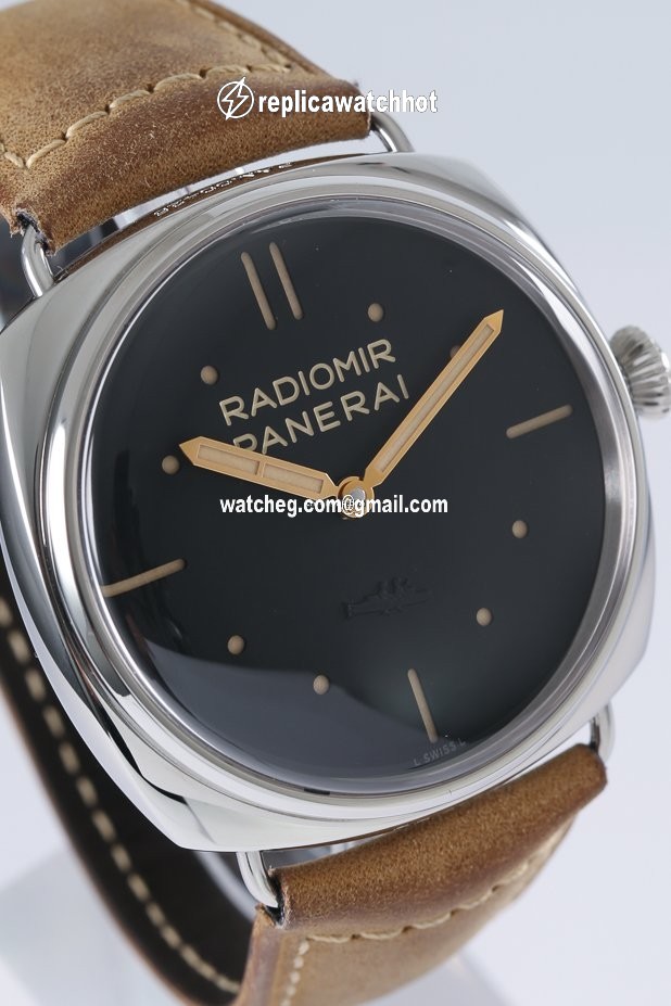 Panerai Radiomir 3 Days 47mm Mens watch Unisex Manual winding Steel PAM 00425 4