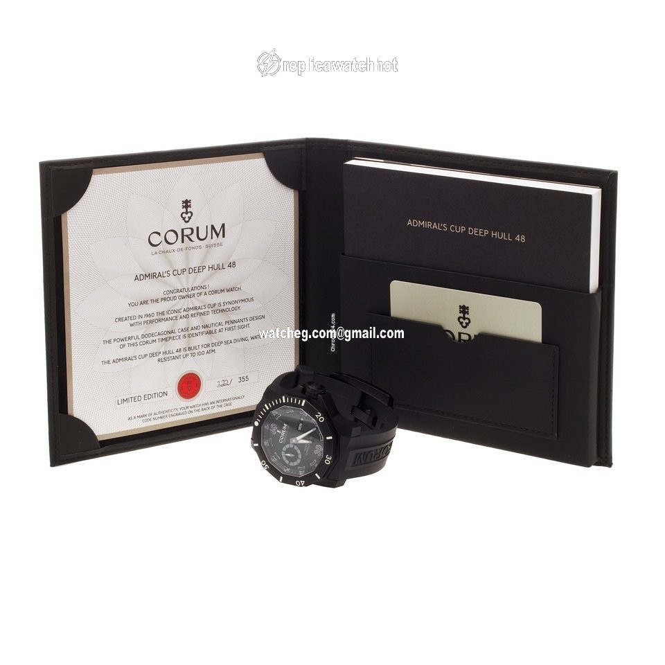 Corum Admirals Cup Seafender Deep Hull Mens watch Unisex Automatic Titanium 947.950.94 0371 AN22 4