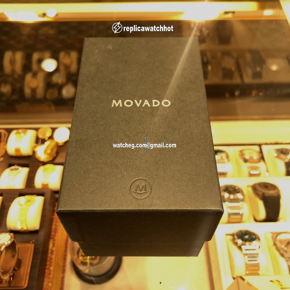 Movado Mens watch Unisex Quartz Steel 0605619 4