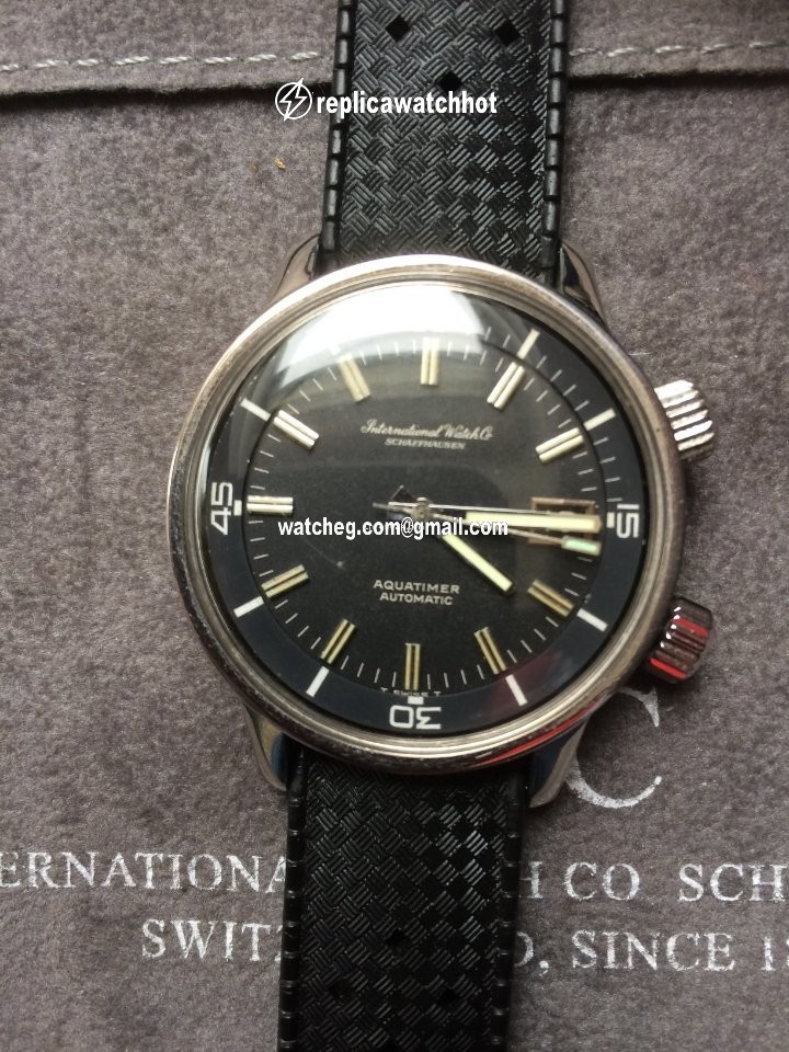 IWC Aquatimer Mens watch Unisex Manual winding Steel 812 AD Kompressor mit IWC Box 4