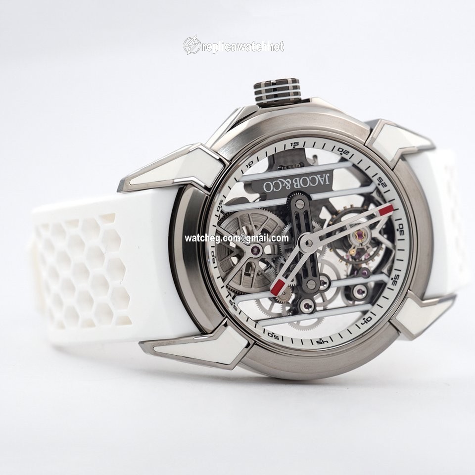 Jacob & Co. Mens watch Unisex Manual winding Titanium EX100.20.WR.WB.A 4