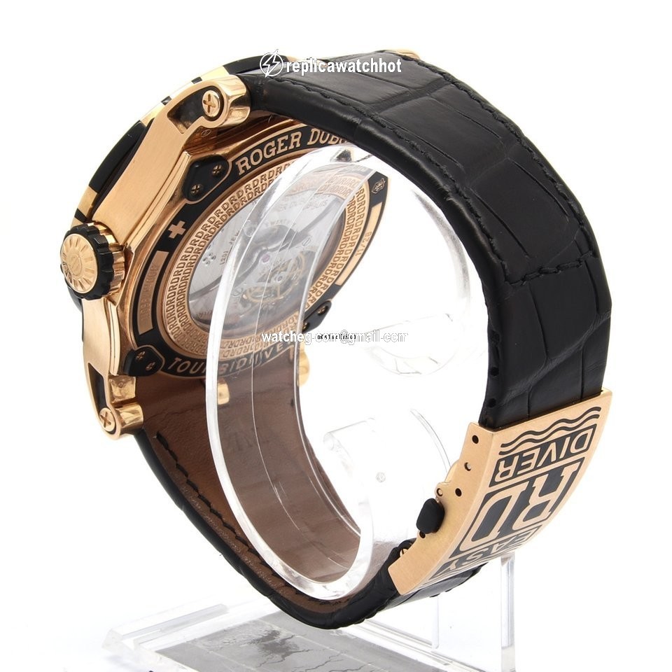 Roger Dubuis Easy Diver Manual winding Rose gold SED48 05 C5.N CPG9.12 4