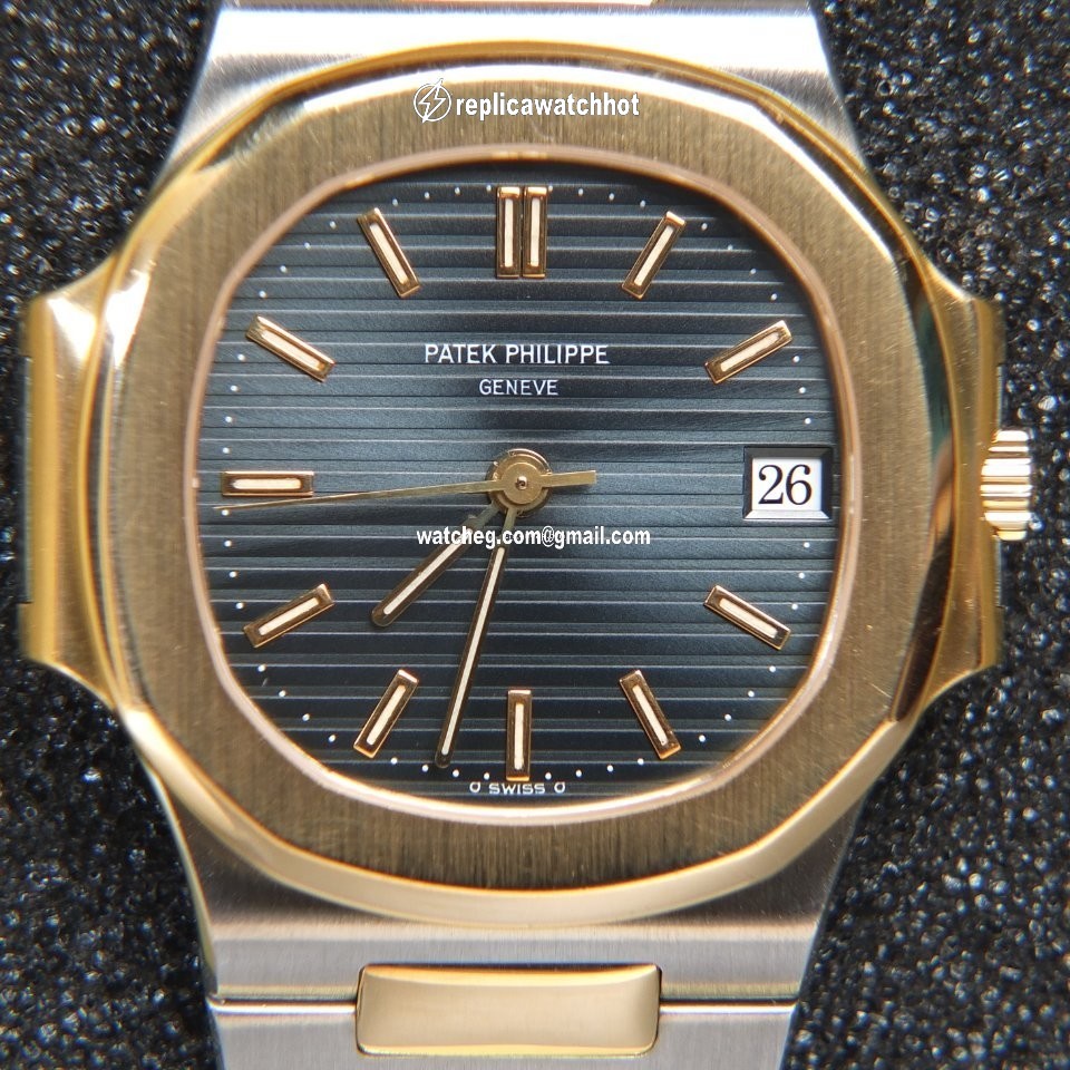 Patek Philippe Nautilus Mens watch Unisex Automatic Gold Steel 3800 1 Nautilus B&P G1belin Full Set Sofort 4