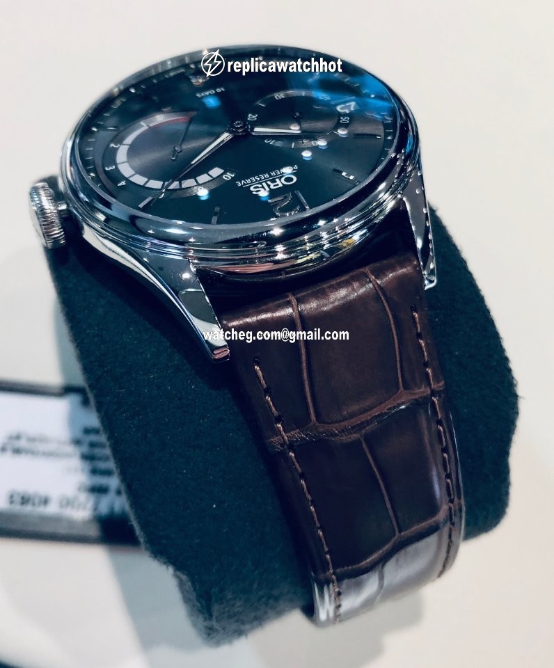 Oris Artelier Calibre 111 Mens watch Unisex Manual winding Steel 01 111 7700 4063-Set 1 23 72FC 4