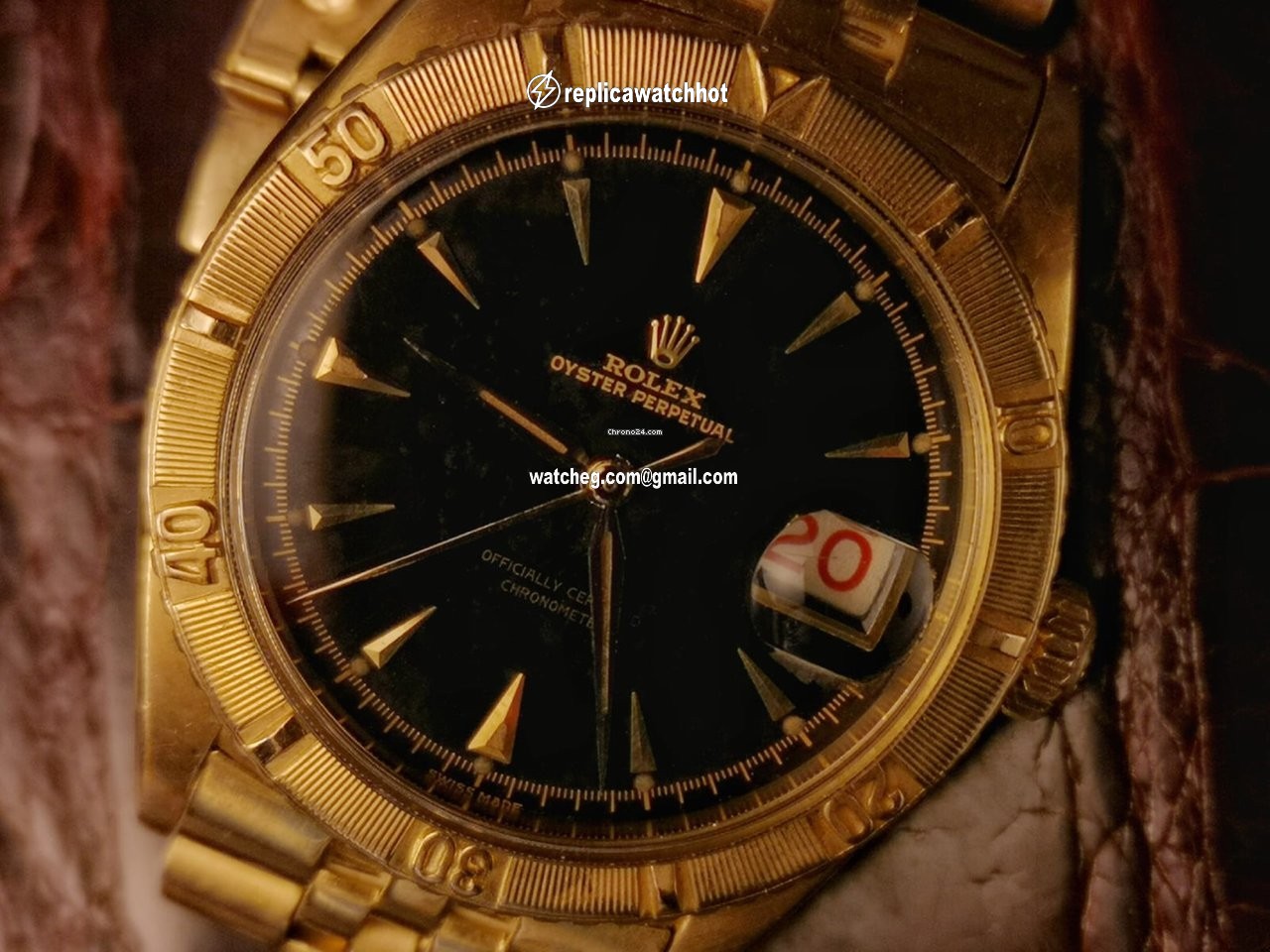 Rolex Datejust Turn-O-Graph Yellow gold Automatic 6309 4