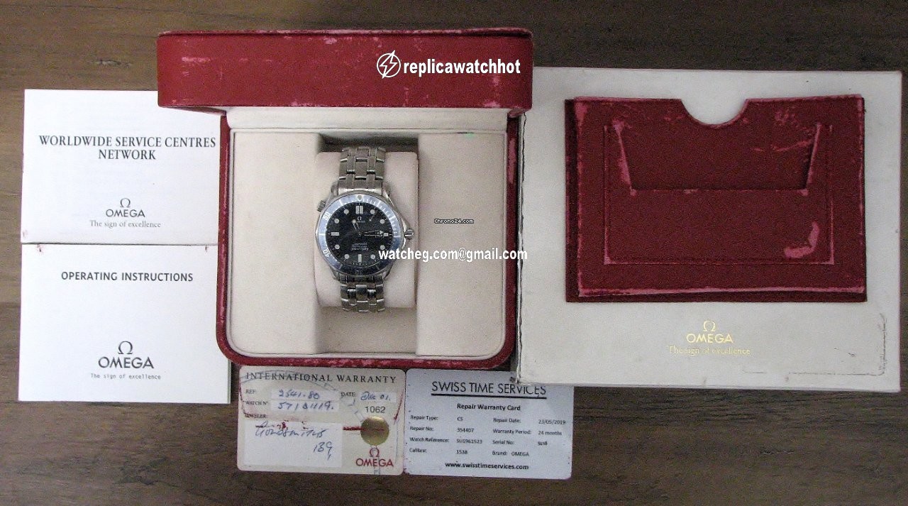 Omega Seamaster Mens watch Unisex Quartz Steel 2541.80 4