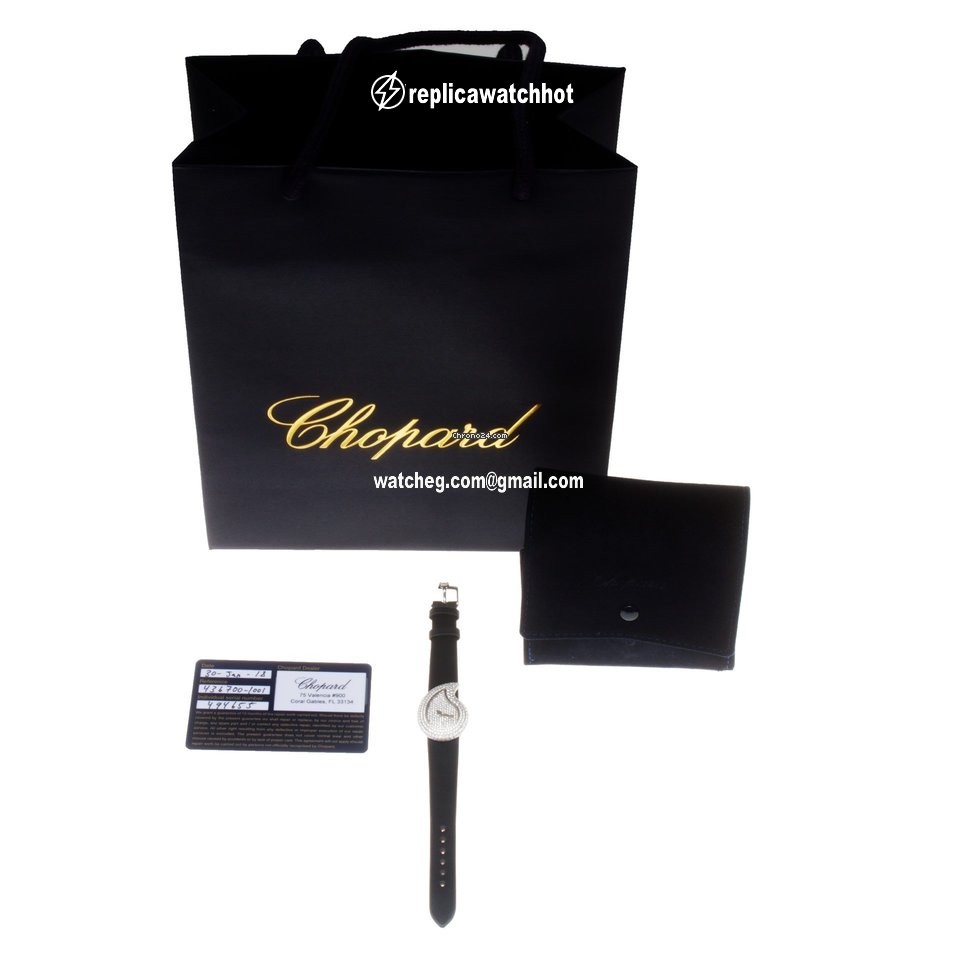 Chopard Quartz White gold 43 6700 4